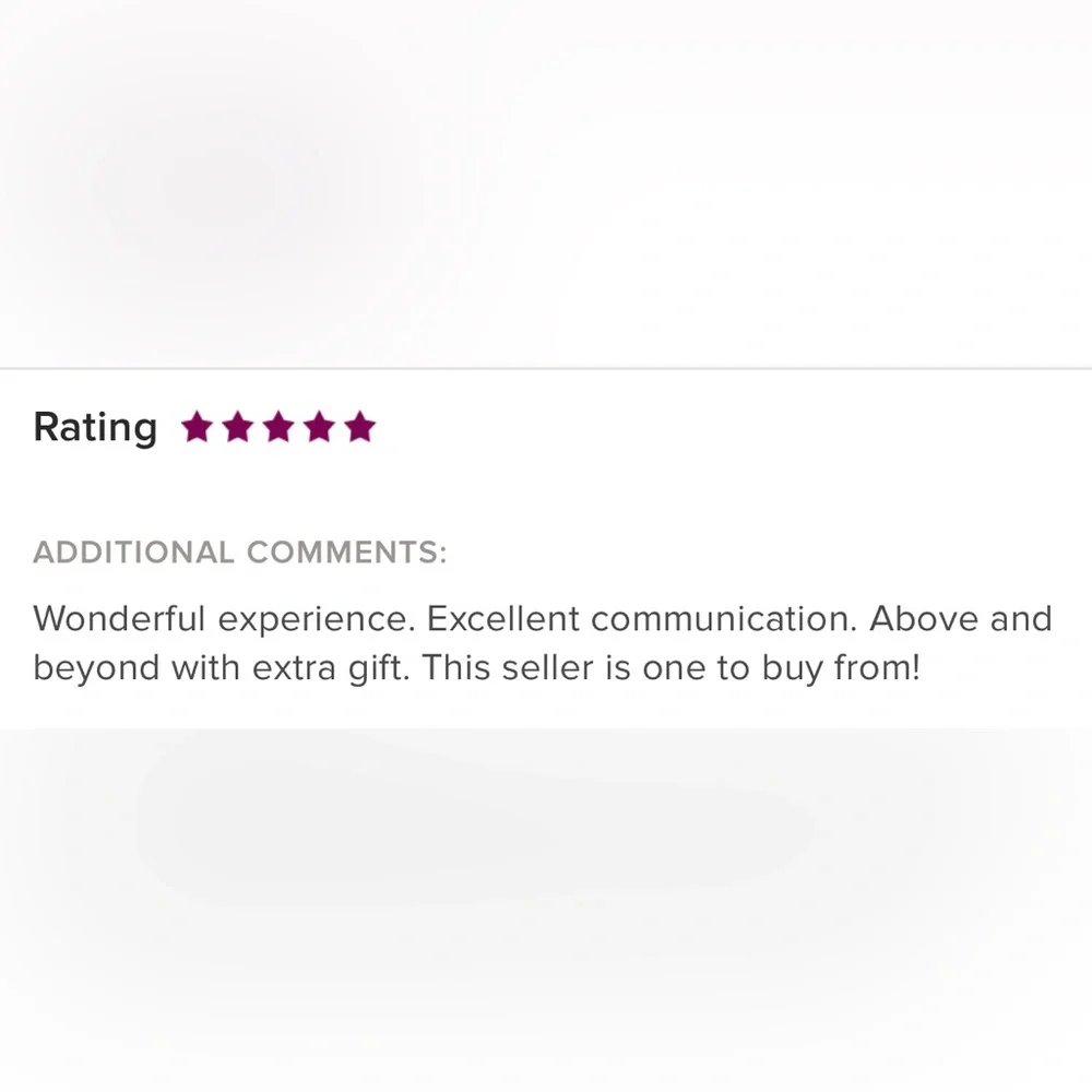 Shop with confidence! - Picture 2 of 4